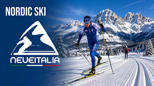 Lo ski cross azzurro in allenamento allo Stelvio