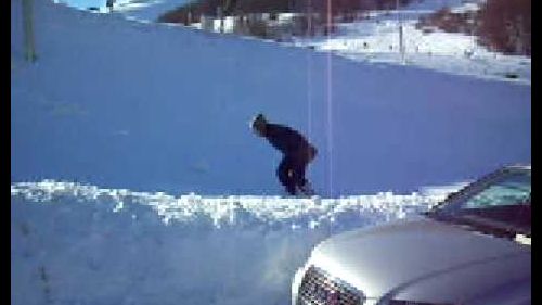 Tuffo nella neve a roccaraso