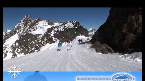 Stubai glacier skiing
