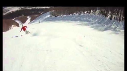Snowboard end sky  @ ovindoli