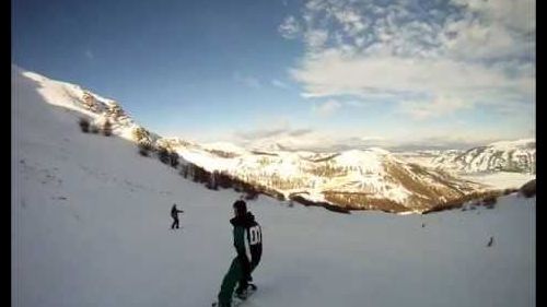 Ovindoli abruzzo andrea francesco daniele 30/12/2011 snowboard