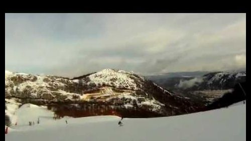 Ovindoli team snowboarding