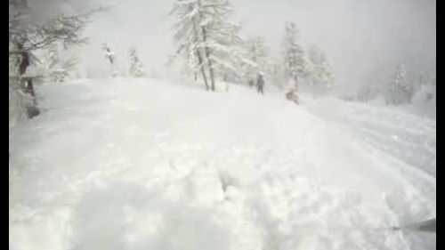 Sci claviere crash gopro
