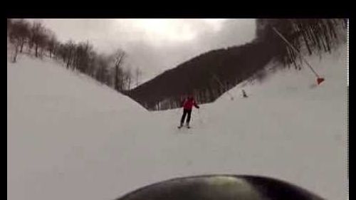 Roccaraso + gopro hd hero2 sul casco - club amici sci bari - 25/02/012