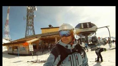 Gopro hd - skiing in sauze d'oulx (italy)