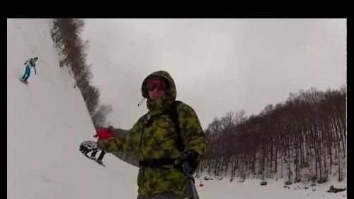 Snowboard in roccaraso - gopro hd hero 2