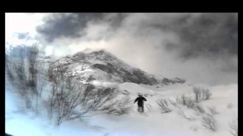 Freeride in st. anton am arlberg, zürs, lech