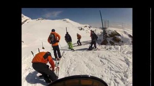 Spring snow in champoluc