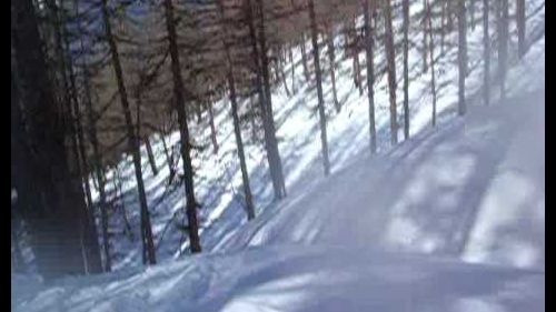 Fuori pista pt. 2 neve fresca sauze d'oulx (02/2009)
