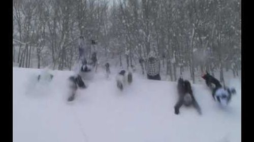 Primo week-end di primavera a roccaraso(snowboard e tuffi ;-) )