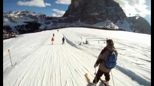 Sciando intorno sella