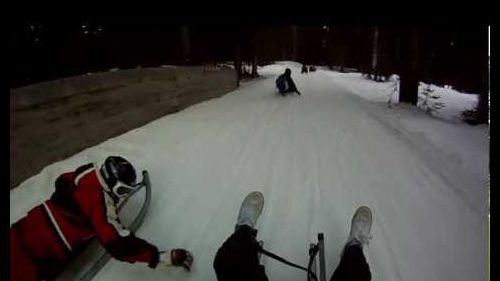 Gopro sledding: teo vs chris - rotwand edition, sesto, alta pusteria