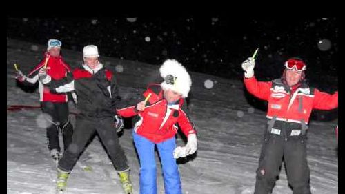 Fiaccolata capodanno 2009 @ artesina mondolè ski