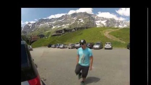Welcome to zermatt! freshtyle snowboard team! pablo taps!