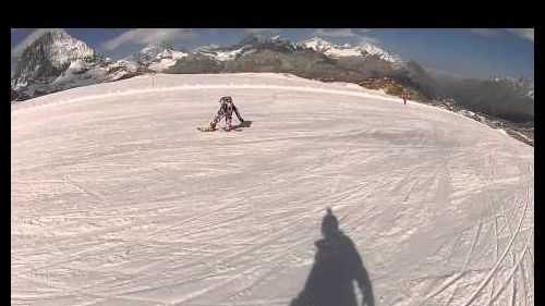 Do it in zermatt! freshtyle snowboard team! pablo!