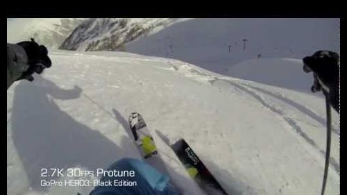 Skiing in sauze d'oulx 2012 gopro hero3: black edition