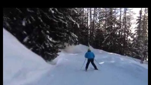 John & meg skiing courmayeur