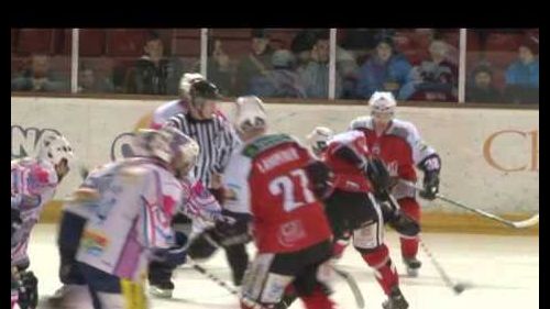 Ice hockey promo - briancon diables rouge vs epinal - winter 2012/13 apres ski