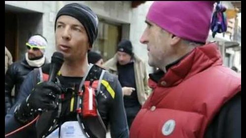 Renaud castiglioni vincitore trail bianco