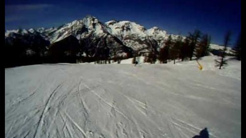 Danny and tich ladies downhill sauze d'oulx.