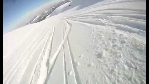 Snowboard freeride in sestola -  riders tex +  timassirio