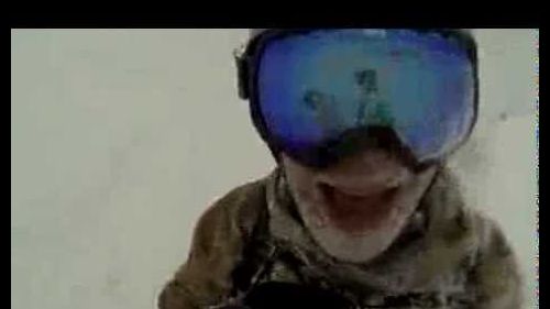 Off piste snowboarding in st anton 2013