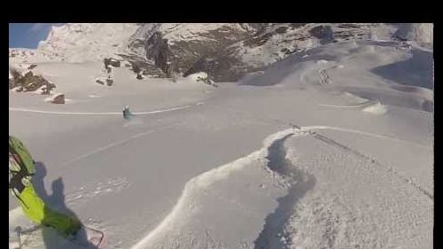 Zermatt freeride pow pow