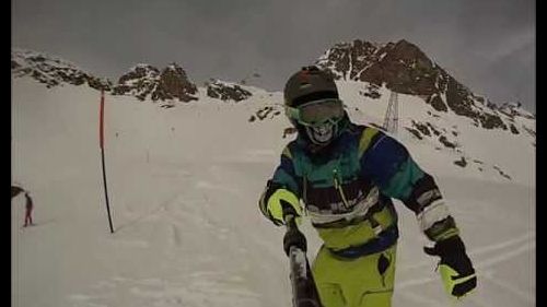 Gopro hd snowboard st.moritz