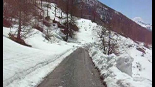 Strada per diga rochemolles