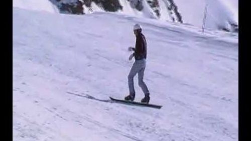 Clod prova per la prima volta i nuovi scarponi con la tavola hard! cervinia 04 maggio 2013