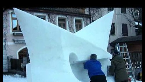 San candido 23° festival internazionale sculture di ghiaccio