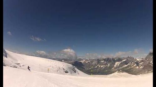 Cervinia agosto 2013 snowboard