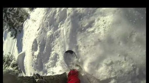 Snowboard freeride la thuile-powder-gopro hero 3-youngblood