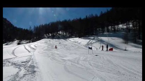 Claviere, marzo 2014, gara di sci: beatrice