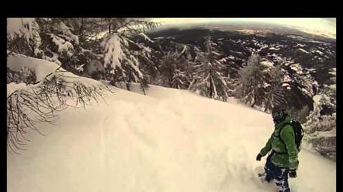 Gopro hero 3 frabosa freeride