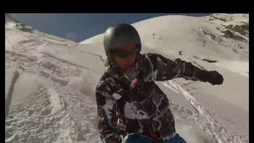 Gopro hero 3 prato nevoso freeride