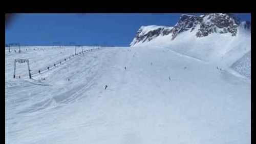 Skiing kitzsteinhorn