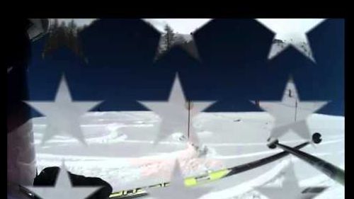 Sking in sauze d'oulx wipe outs march 2014