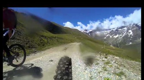 Mtb cervinia all mountain (cime bianche)gopro hd