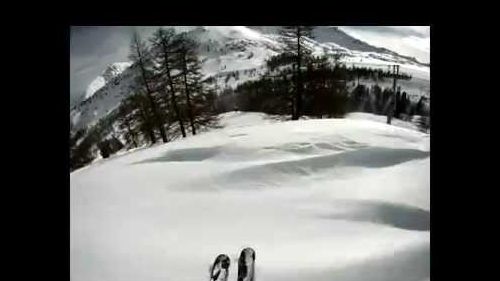 Ski freeride - vive la france - monginevro, argentera, artesina