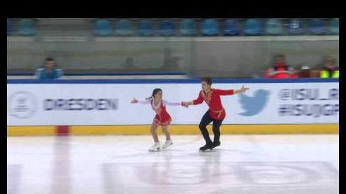 Lina fedorova/maxim miroshkin - jr. grand prix 2014/15, dresden - free program