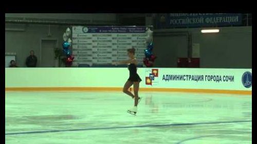 Maria artemyeva - russia cup, stage 3 - short program
