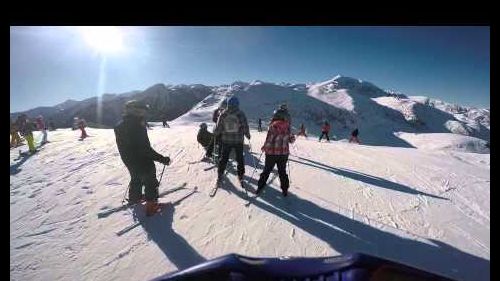 Capodanno 2015 in conca a prato nevoso - sci/snowboard - gopro hero4