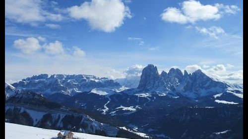 Active winter holidays in val gardena and the dolomites