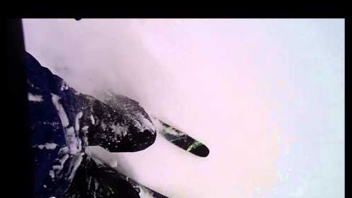 La thuile 2015 powder skiing
