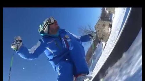 Sony action cam - skiing - frabosa soprana