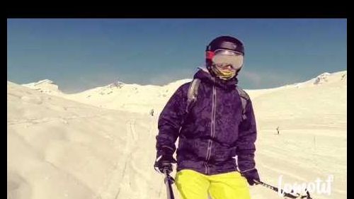 Cervinia black slope and freeride by gorin ilya