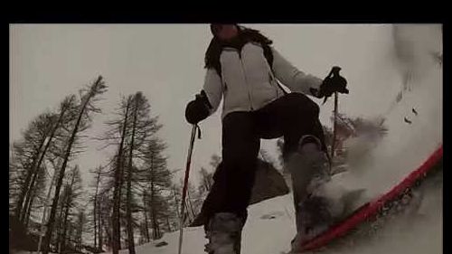 Monterosa ski- gressoney la trinitè - alagna - champoluc. gopro hero 3 white