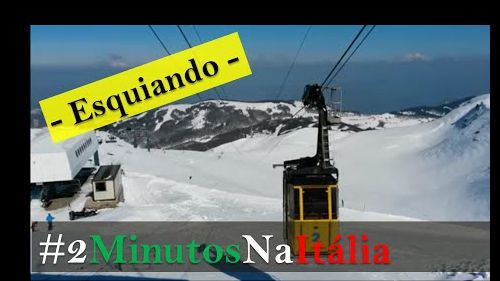 Esquiando na itália (monte cimone) | #2minutosnaitália