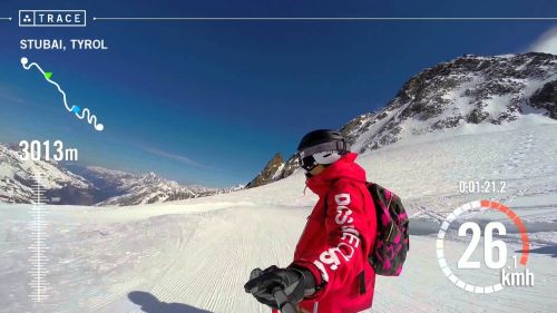 Trace: skiing - dupre chiu at stubai